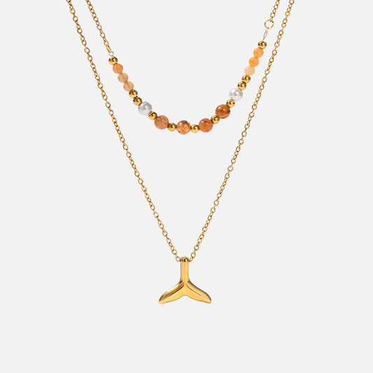 Amber Tides Necklace