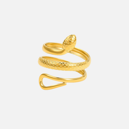Spiral Viper Ring
