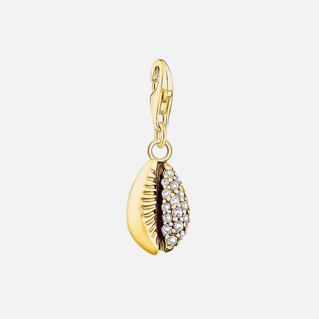 Golden Shell Pendant
