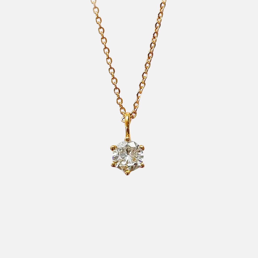 Crystal Crown Necklace