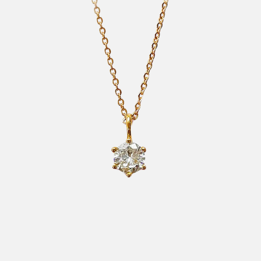 Crystal Crown Necklace