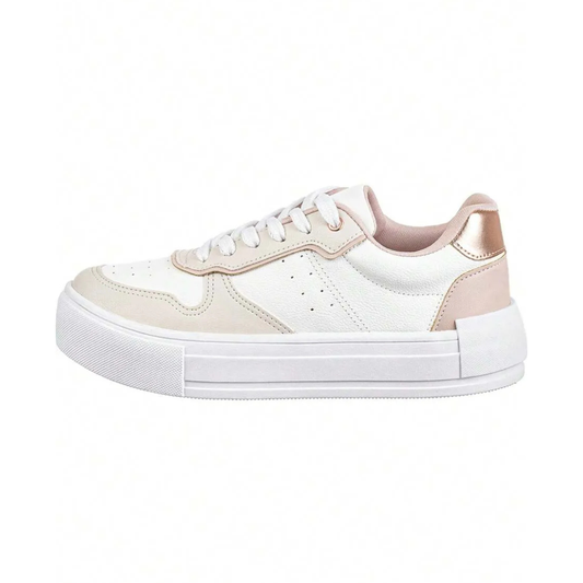 Rose Gold Court Sneaker