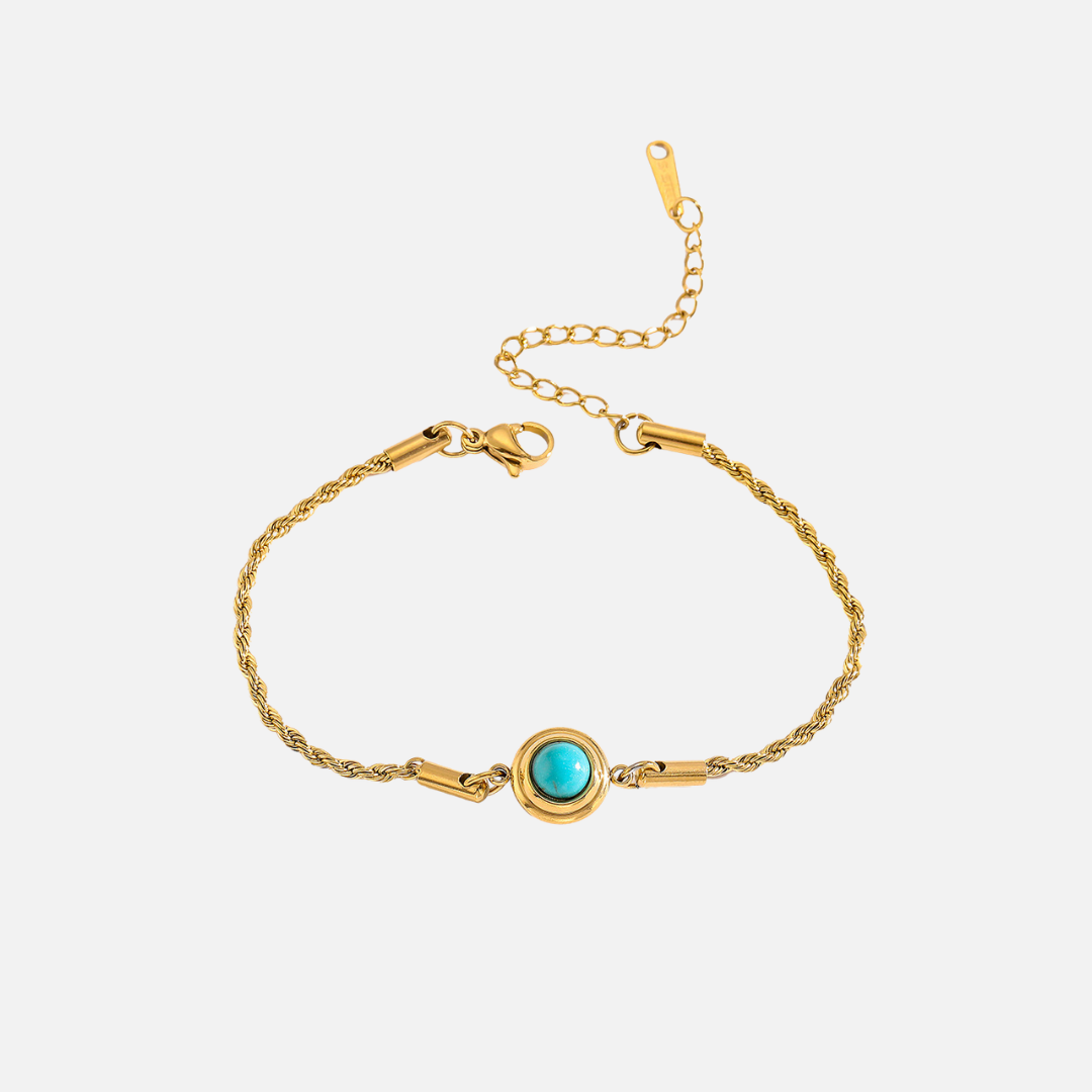 Blue Stone Bracelet