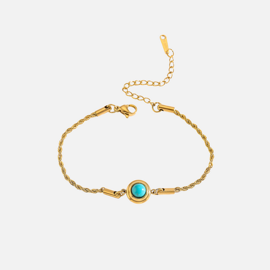 Blue Stone Bracelet