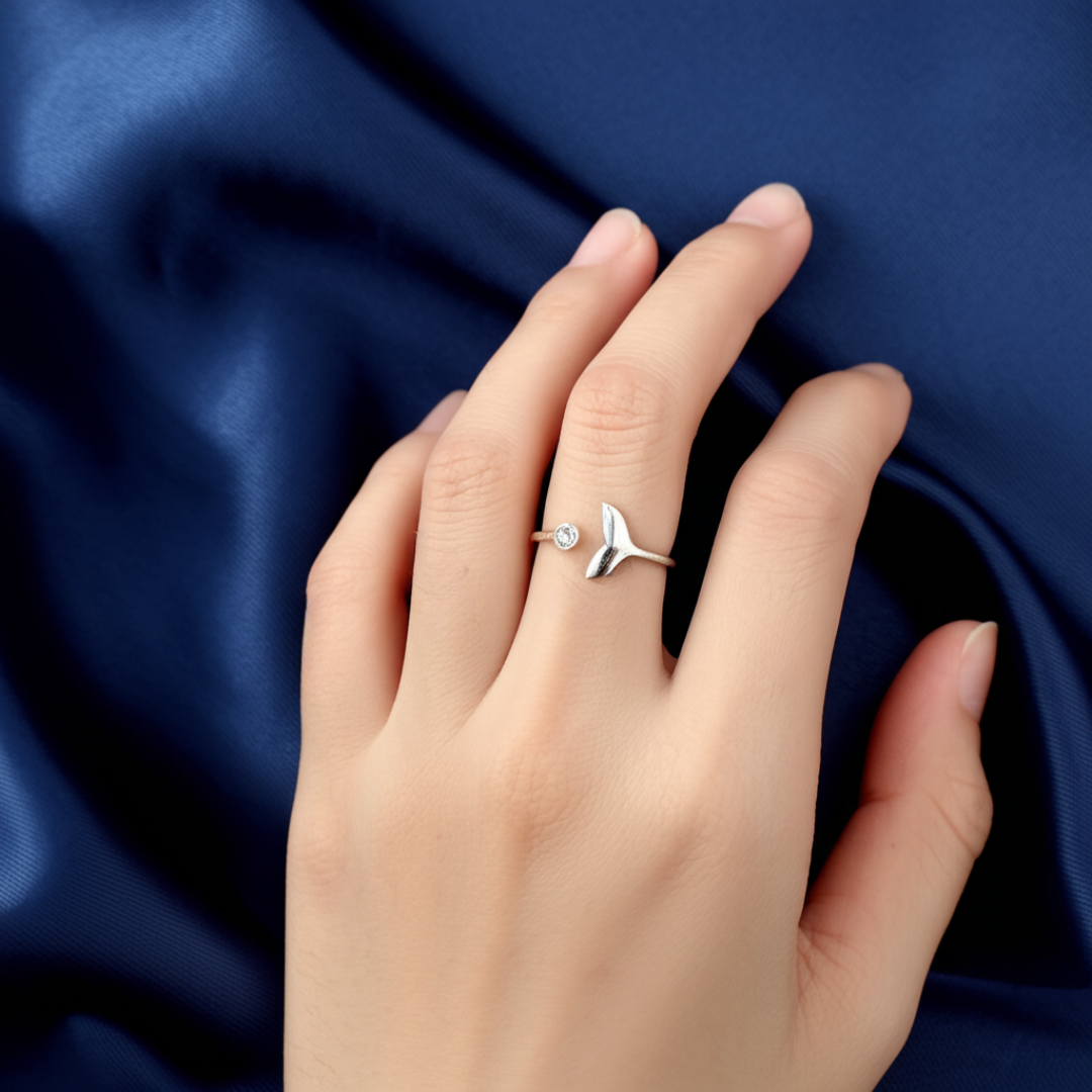 Whale Whisper Ring