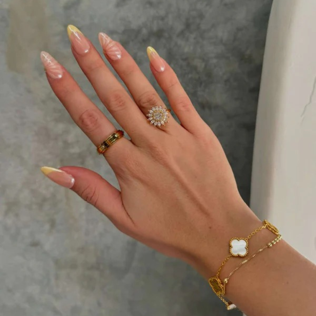 Maldives Calm Spinner Ring Set