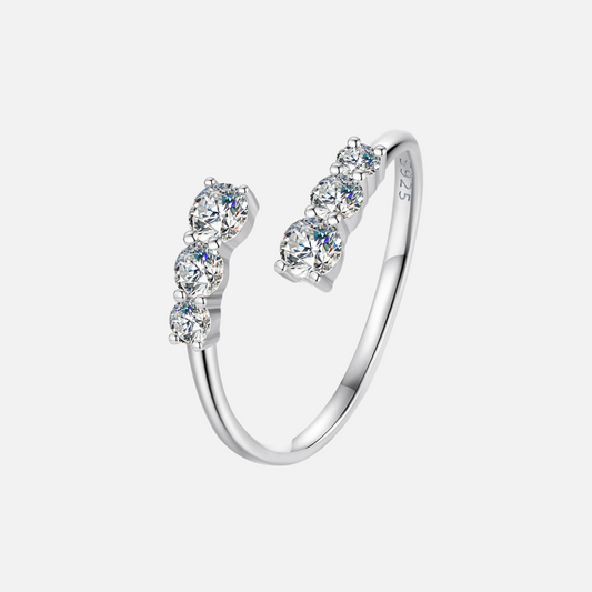Sparkling Duo Ring