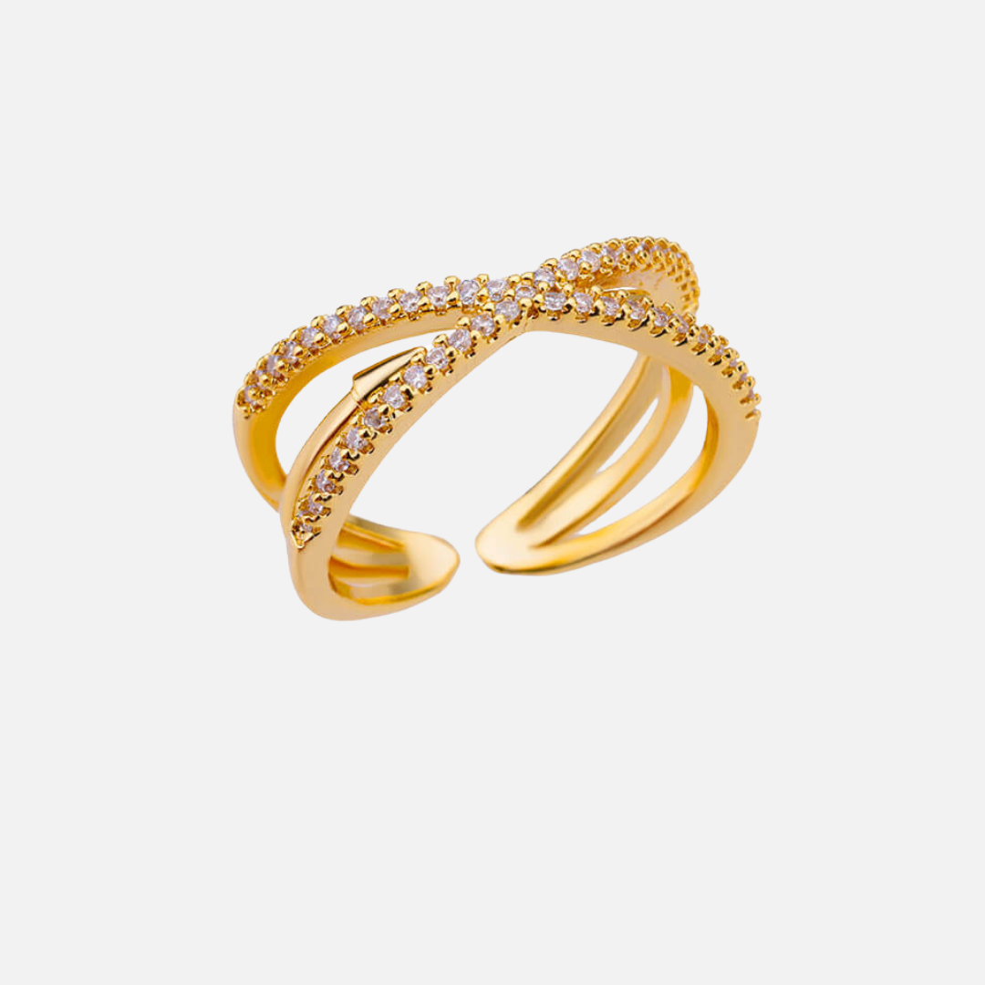 Golden Spark Ring