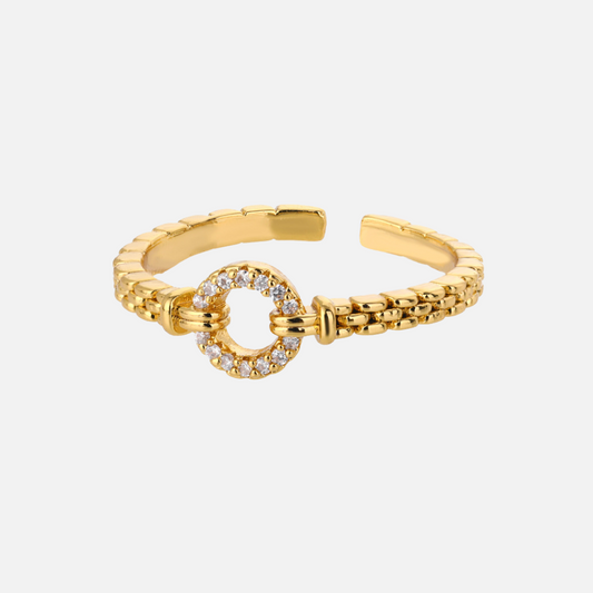 Circle Clasp Ring