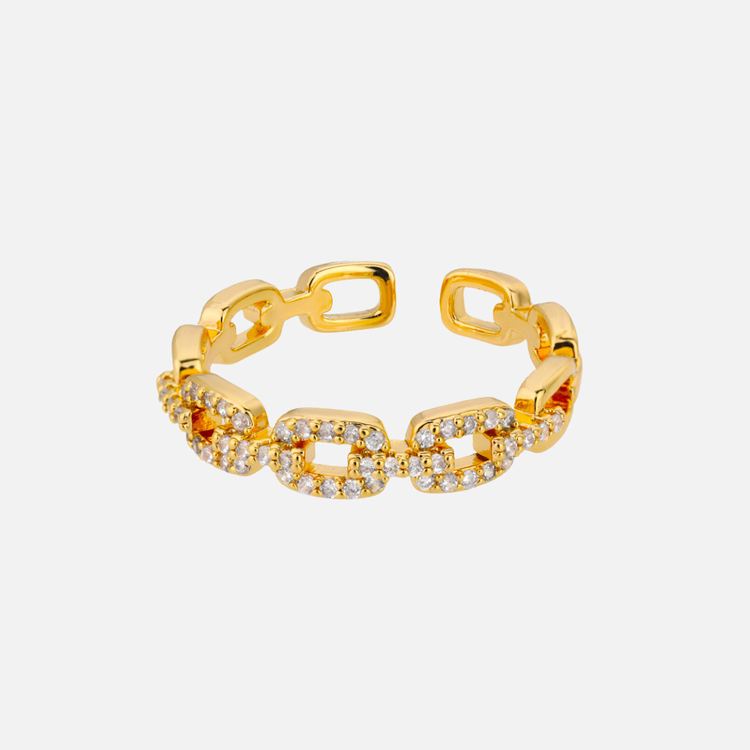 Golden Link Ring