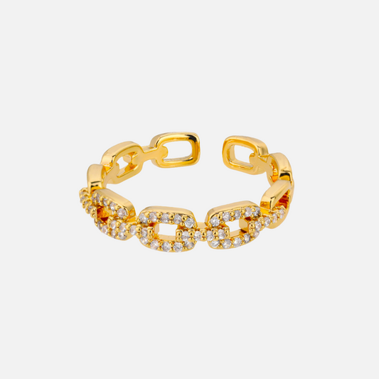 Golden Link Ring