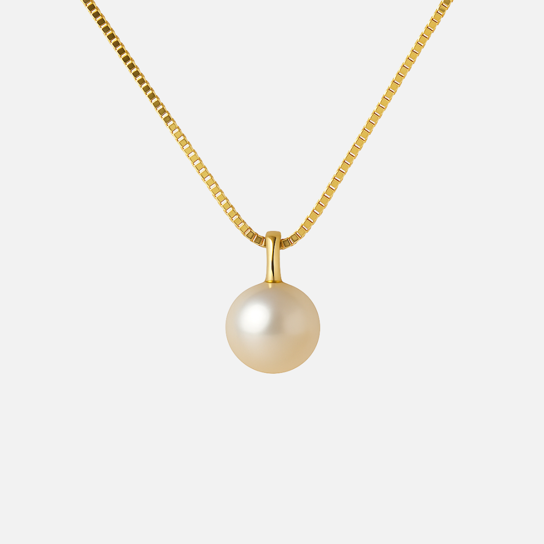 Sun-Kissed Pearl Necklace