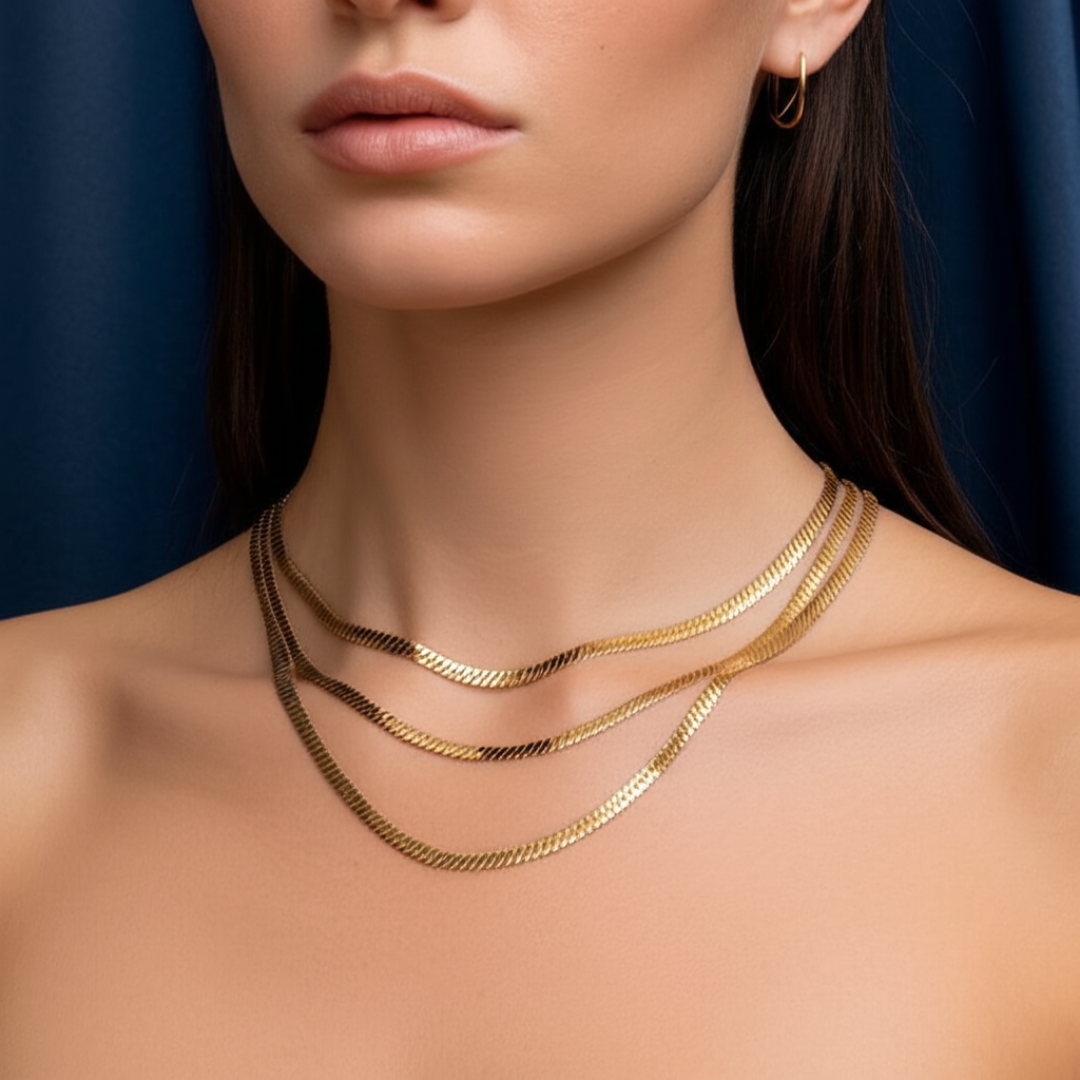 Golden Layers Necklace