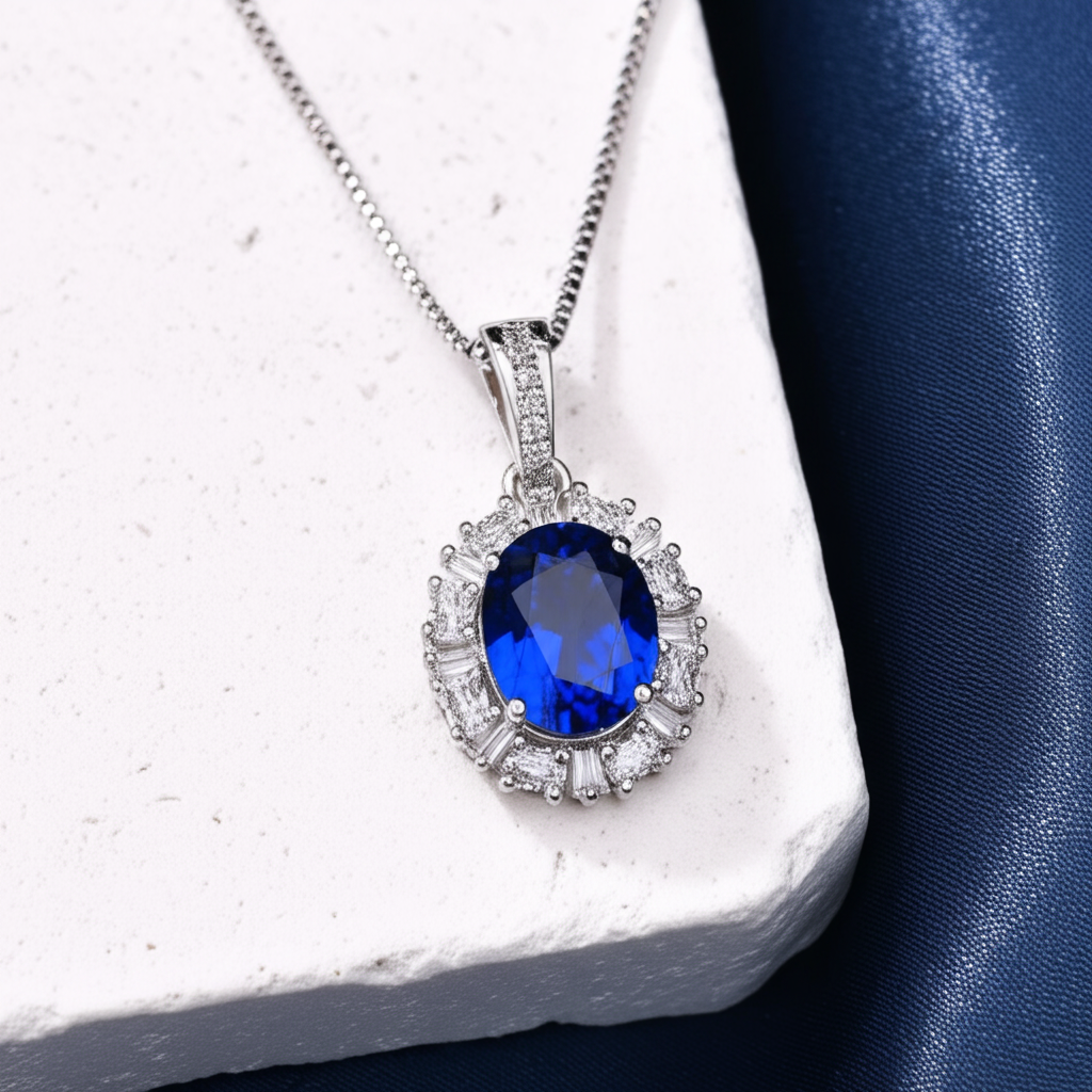 Aegean Depths Necklace