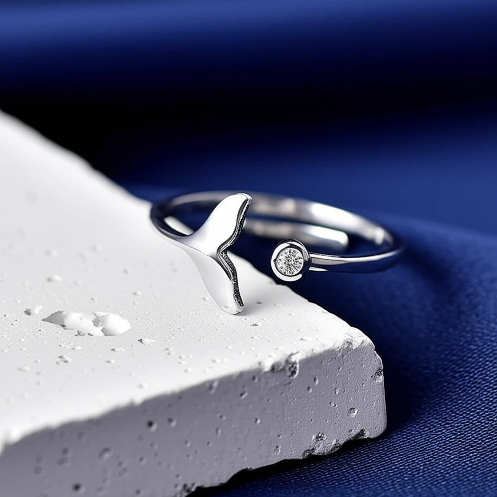 Whale Whisper Ring
