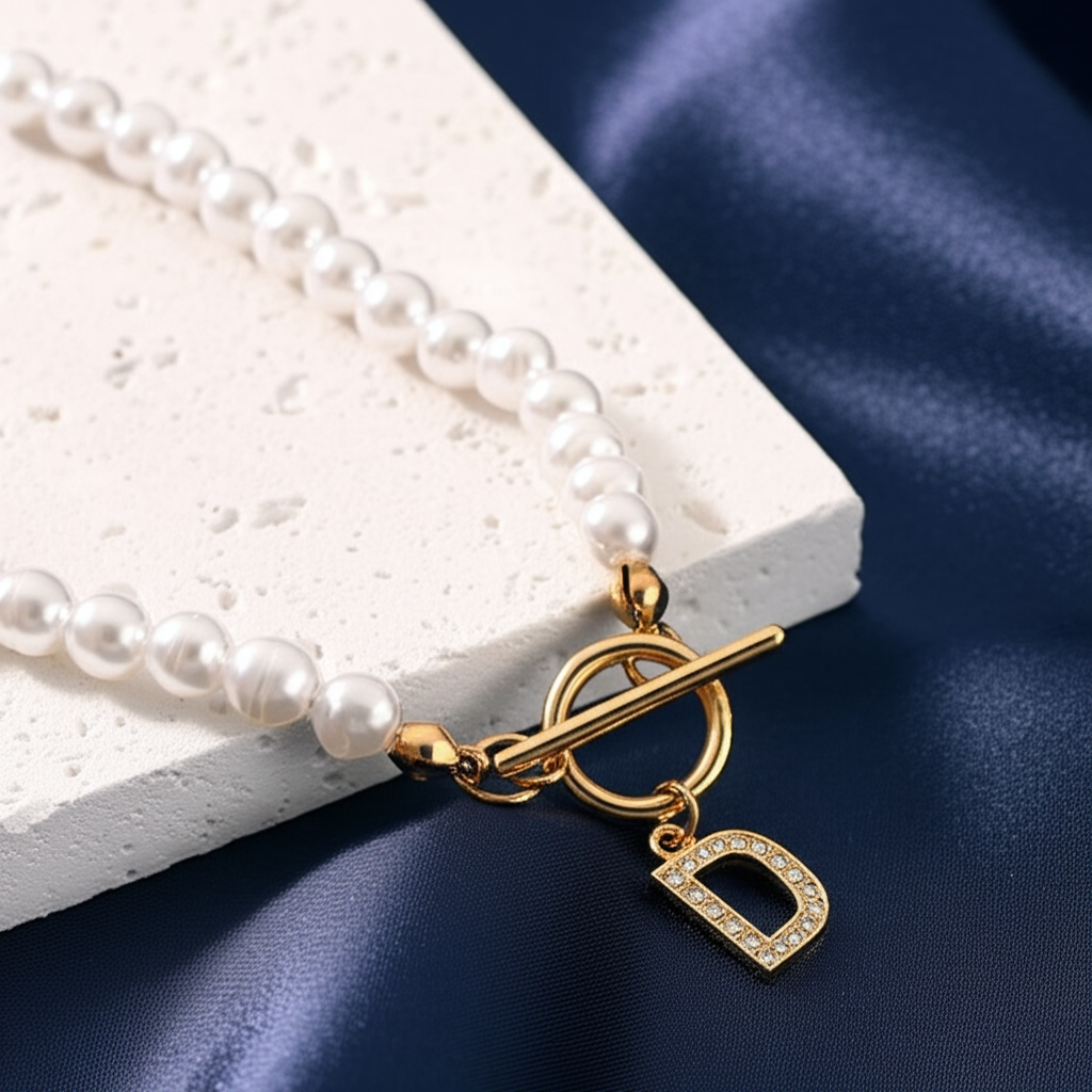 Bora Bora Letter Necklace