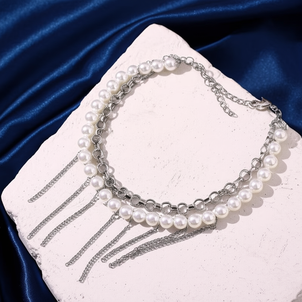 Atlantis Fringe Necklace