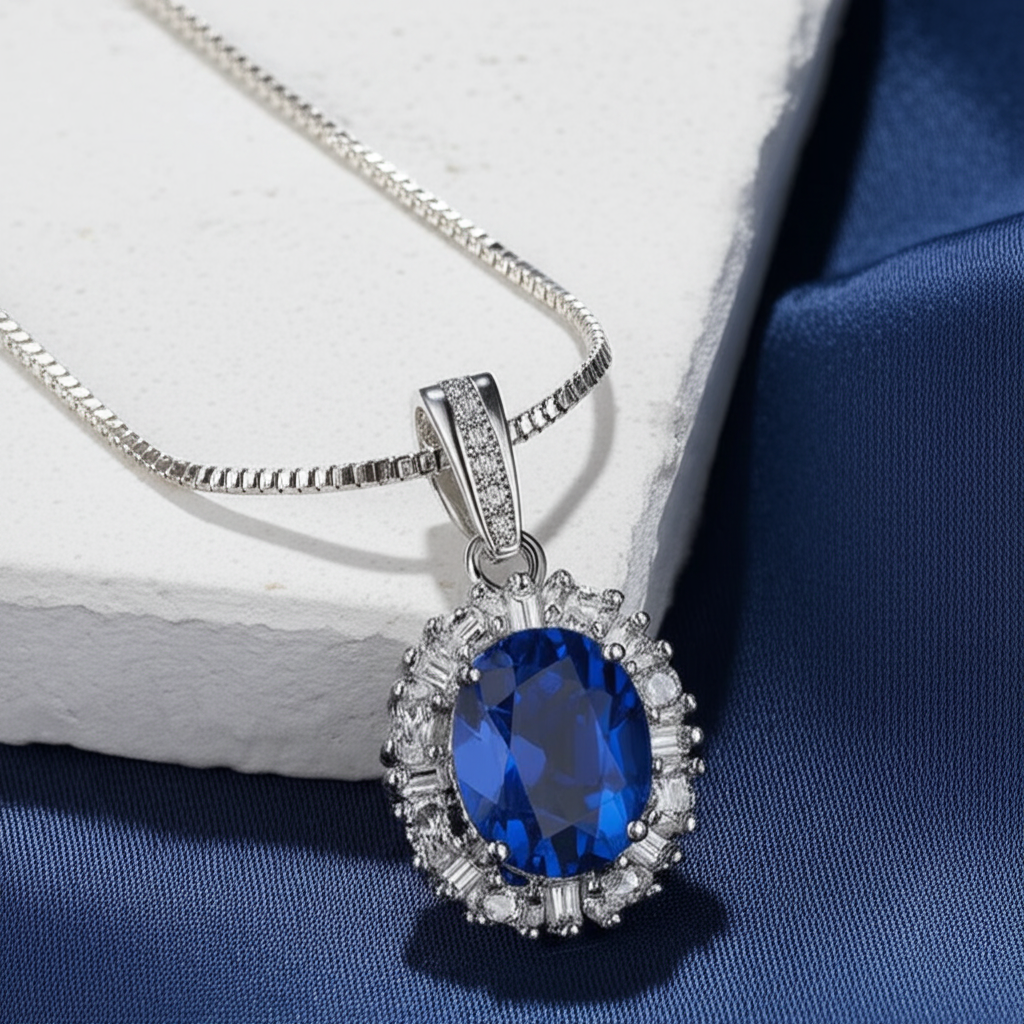 Aegean Depths Necklace