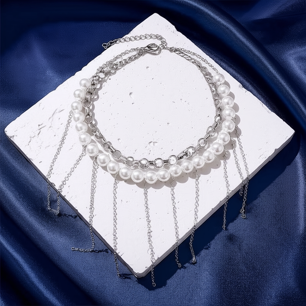 Atlantis Fringe Necklace