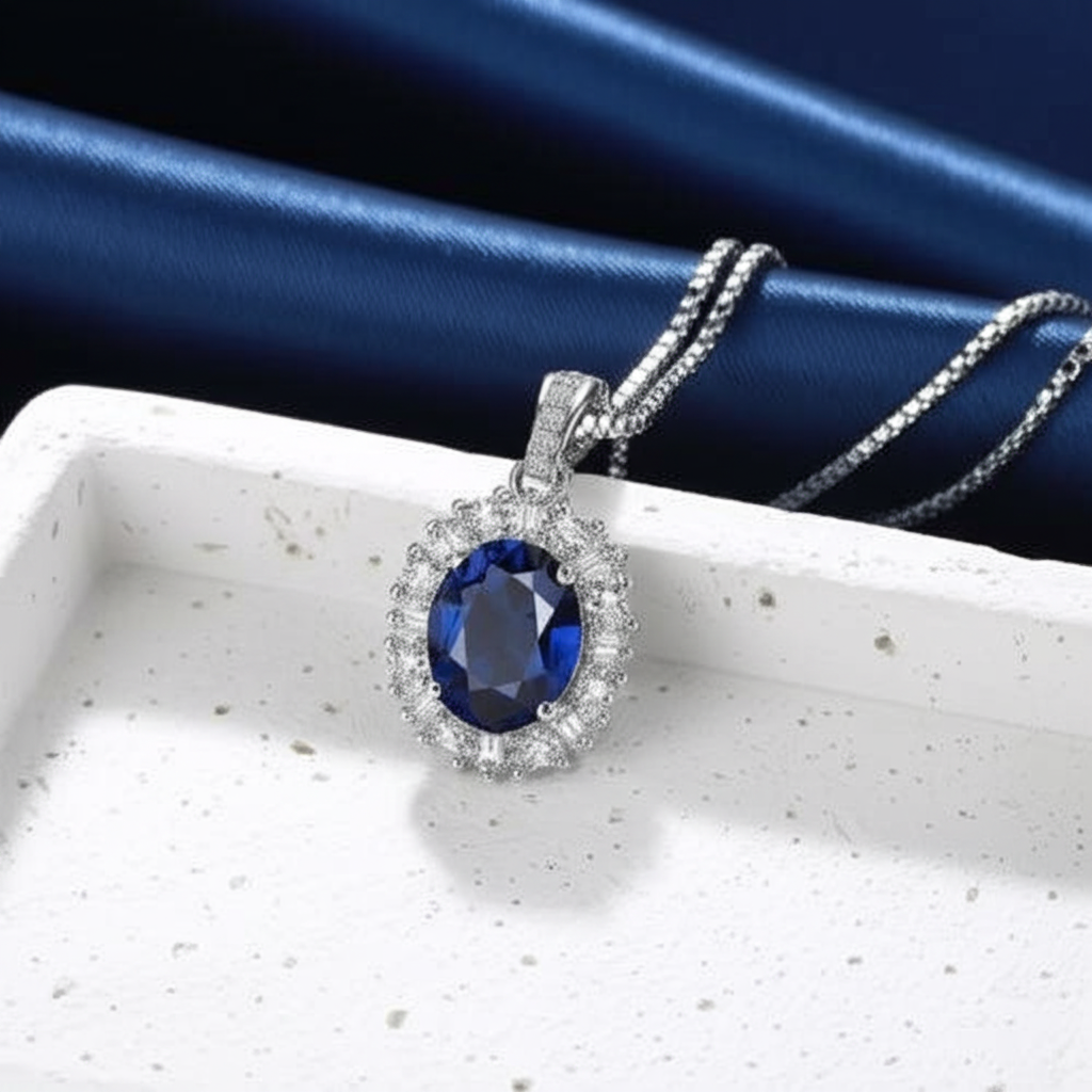 Aegean Depths Necklace