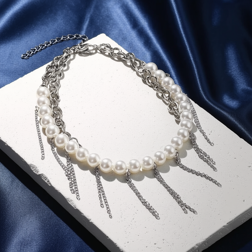 Atlantis Fringe Necklace