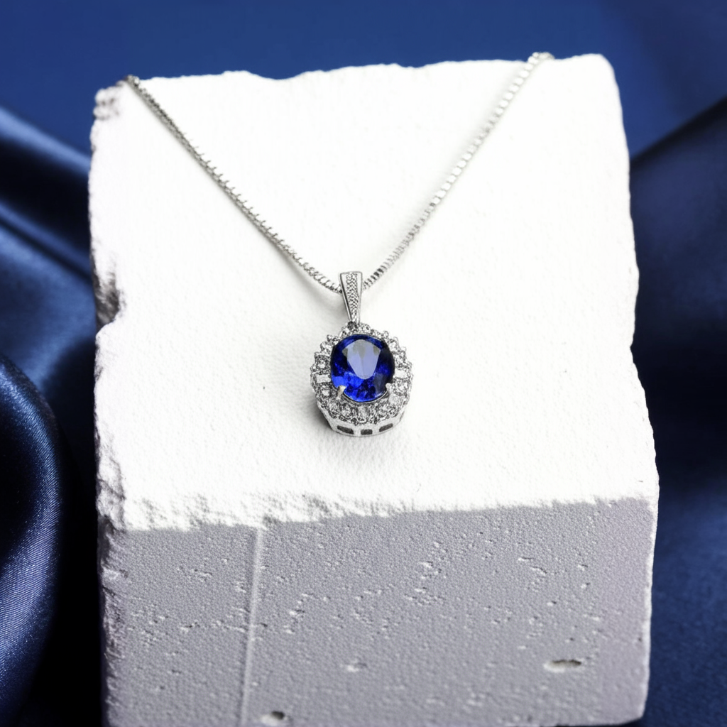 Aegean Depths Necklace