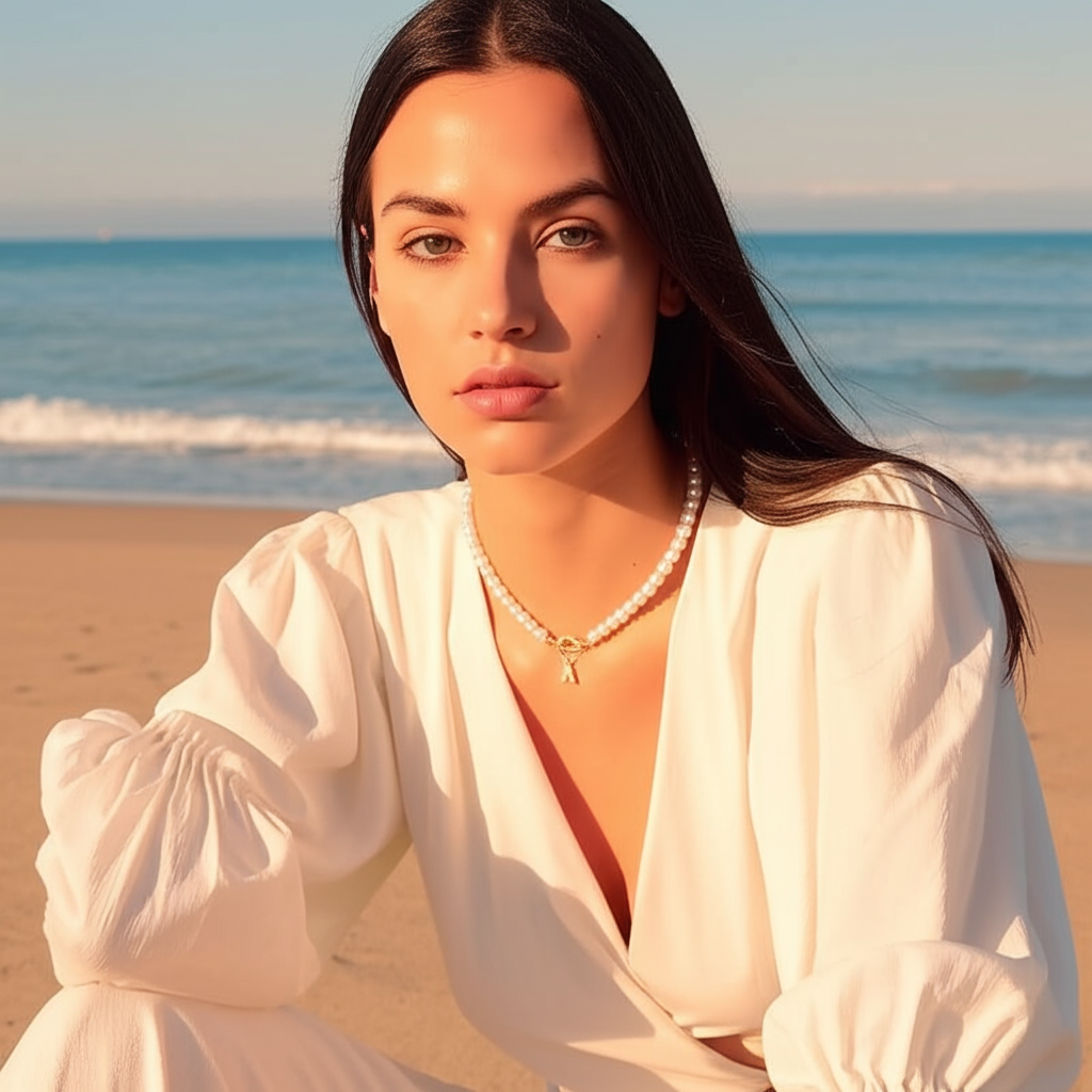 Bora Bora Letter Necklace