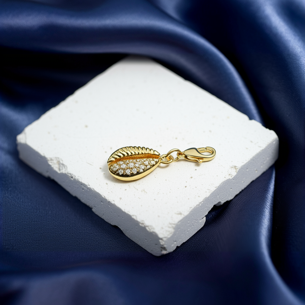 Golden Shell Pendant