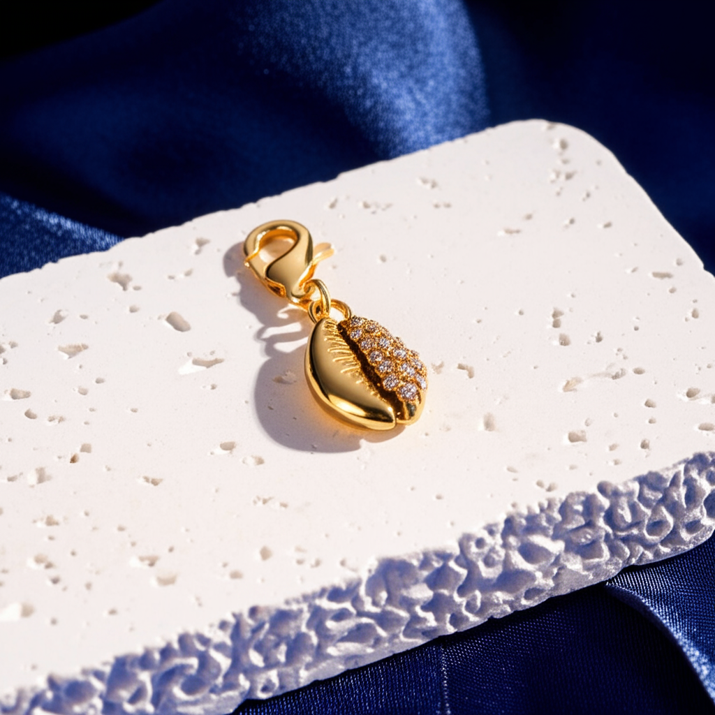 Golden Shell Pendant