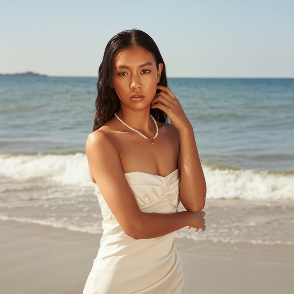 Bora Bora Letter Necklace